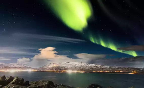 Winteravontuur Noorderlicht in Akureyri