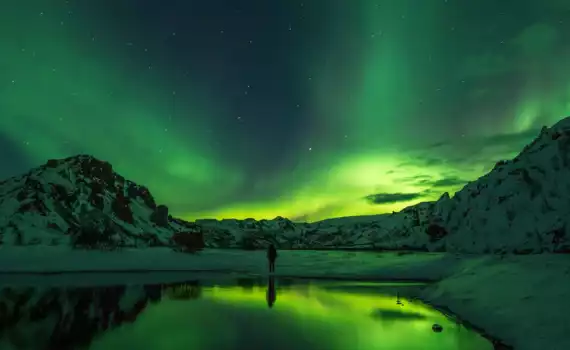 Noorderlicht in IJsland